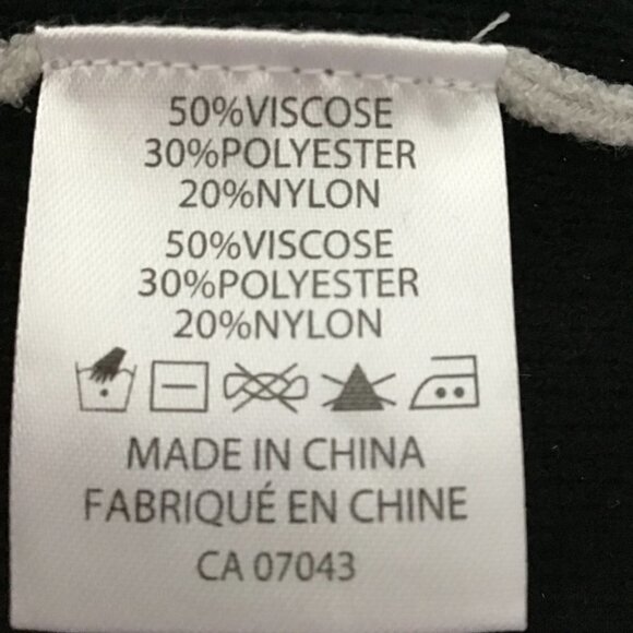 Kaily K Gray Viscose Blend Sweater with Heart Pattern Size S - Picture 9 of 9